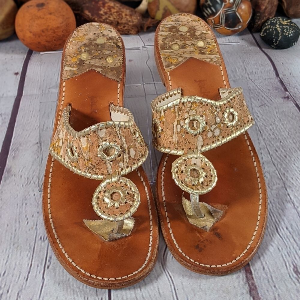 Jack Rogers Napa Valley Cork Thong Sandals